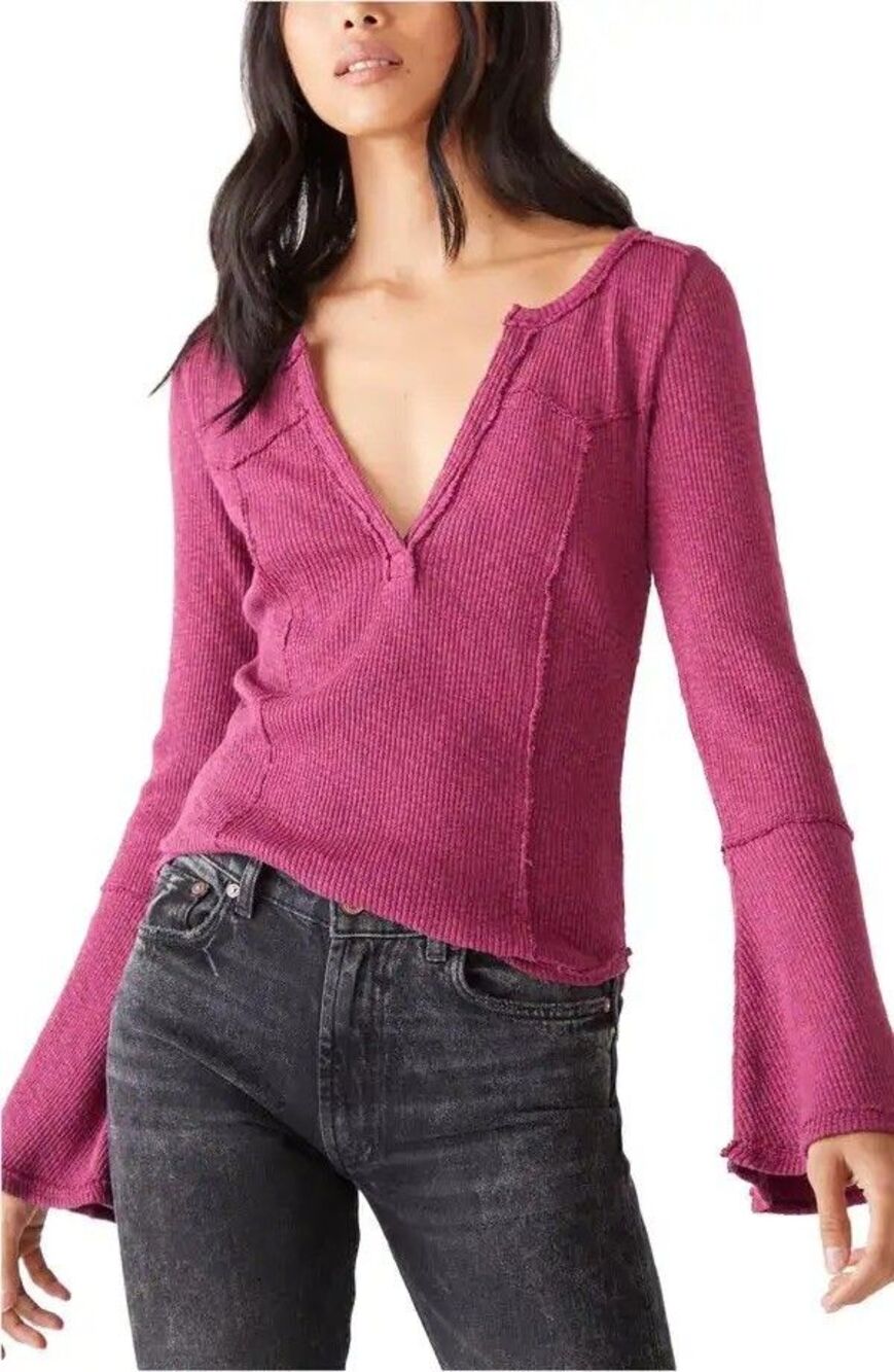 Free People Give a Little Tee Fairytale XS $78